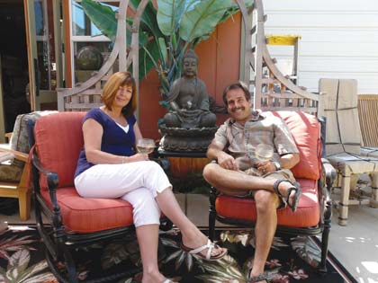 Submitted Photo Theresa and Michael Robertori, owner’s of Villa Terrazza.