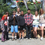 Teens explore Quarryhill Botanical Garden