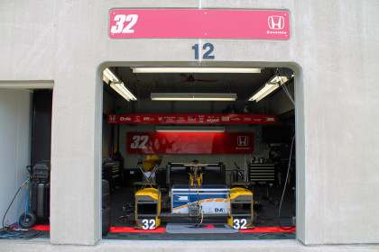 Oriol Servia's garage (Sarah Stierch, CC BY 4.0)