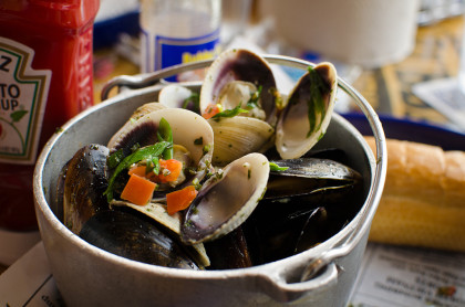 CDPH has warnings out for certain mussels, clams and other seafood from three counties (Dru Kelly, CC BY ND 2.0)