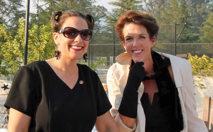 The ladies of Alfred Hitchcock's films made an appearance at the Rotary Club of Sonoma Valley's annual fundraiser