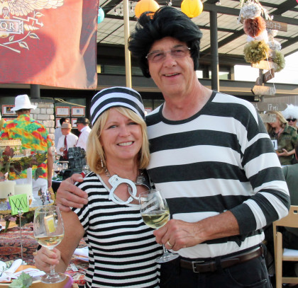 Jailbirds at the Rotary Club of Sonoma Valley's annual fundraiser