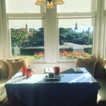 Breakfast time at the Honor Mansion (Photo: Sarah Stierch)