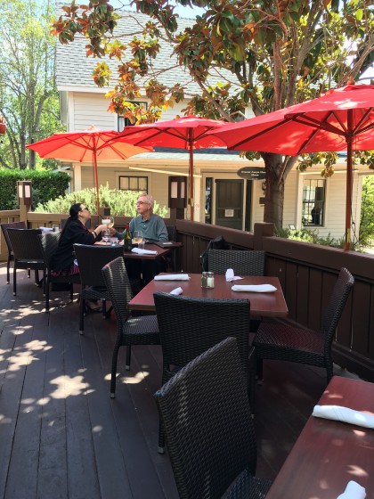 The Patio at La Casa Restaurant in Sonoma, California - Stierch