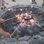 Campfire at the Barracks