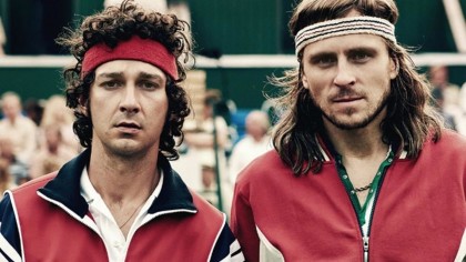 Shia LaBeouf and Sverrir Gudnason portray the tennis greats in “Borg vs McEnroe, the festival’s opening night film on March 21.