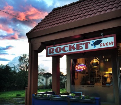Sunday night is industry night at Rocket Sushi (Photo credit: Rocket Sushi)
