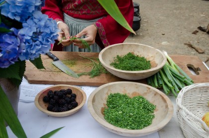 Taste traditional Russian cuisine using local ingredients at the festival (Fort Ross Conservancy)