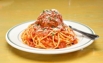 Service men and women can get a free spaghetti and meatball dish at both Sonoma Valley Mary's Pizza Shack locations