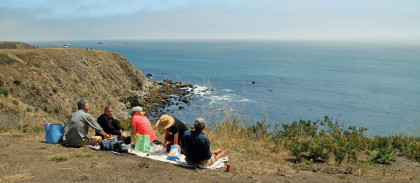 Fort Ross State Historic Park - drink wine overlooking the ocean & raise money for charity (Photo: Sarah Stierch, CC BY 4.0)