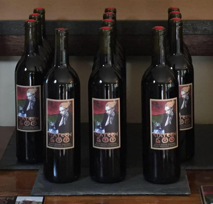 Winery Sixteen 600's wine labels were designed by legendary artist Stanley Mouse (Photo: Facebook)