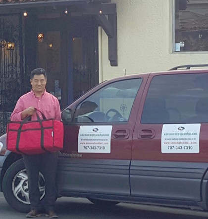 Pemba Sherpa started Sonoma Food Taxi - best idea to hit the food scene in Sonoma Valley in years (Photo: Sonoma Food Taxi)