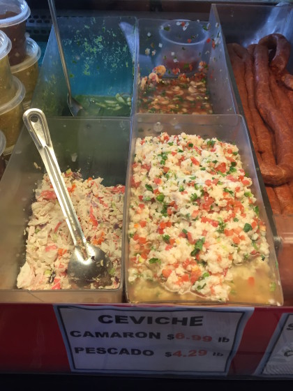 Amazing house made ceviche at La Favorita (Photo: Sarah Stierch)