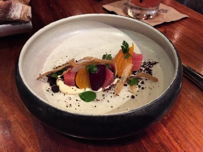 Beet salad at Spoonbar (Photo: Sarah Stierch)