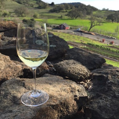 Wine tasting at Jordan Winery (Photo: Sarah Stierch)