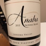 Wine time: Anaba Wines '15 Picpoul Blanc