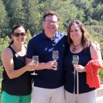 Guests at Petroni Vineyards in Sonoma, California