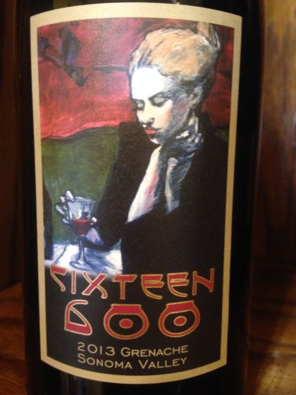Winery Sixteen 600's Steel Plow Grenache retails for $42 at the tasting room