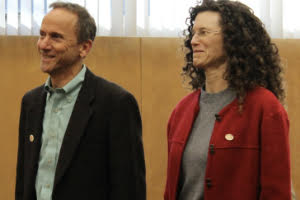 Richard Dale and Caitlin Cornwall, of the Sonoma Ecology Center, were honored by the Sonoma Board of Supervisors with the 2017 Jefferson Award, for “making a profound difference in the natural environment of the Sonoma Valley.”