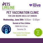 Pets Lifeline Community Vaccination Clinic