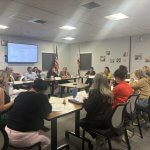 School Consolidation Committee reports and recommends to the Board of Trustees